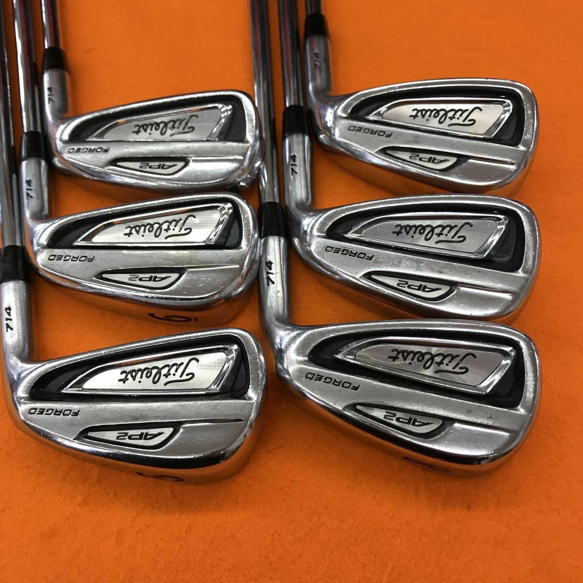 タイトリスト　AP2 714 6本セット MODUS3 Tour120S Golf iron set Titleist AP 2 714 N.S.PRO Modus3 Tour120 (S