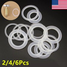 2/4/6Pcs Sink Waste Basin Plug Ring Seal Bathroom Pop Up Spare Seal Washer US