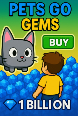 Pets GO | 1 Billion GEMS | Cheapest & Fast Delivery