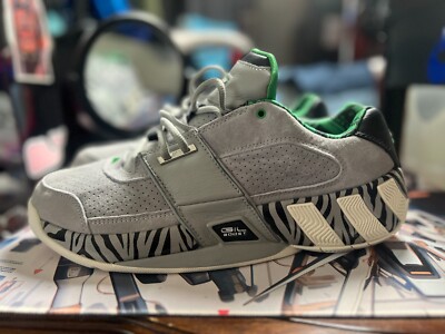 Adidas Men's Agent Gil Restomod 'Tiger Stripes' Black/Vivid Green/Pantone 10.5