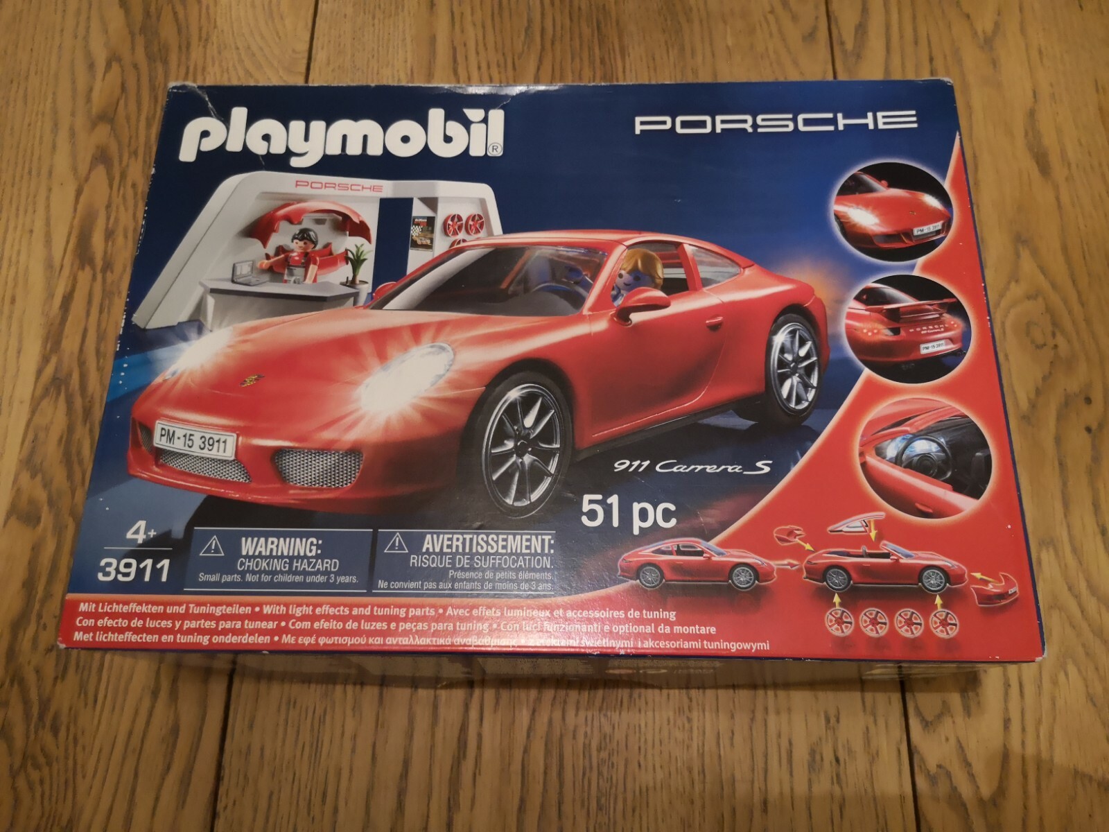 playmobil red porsche
