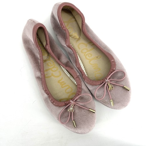 Sam Edelman Kids Felicia Ballet Flats Faded Rose Pink Size 4 - Picture 6 of 8