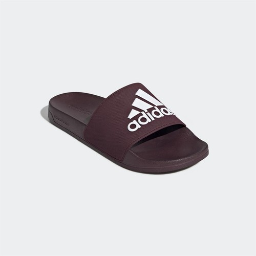 adidas MEN'S ADILETTE SHOWER SLIDES SHOWERS GYM MAROON HOLIDAYS RED POOL  SWIM | eBay