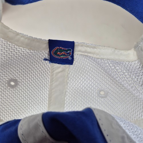 Cappello da baseball donna Gators Nike blu bianco Nike Team Hat regolabile - Foto 9 di 10