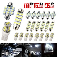 20X For Chevrolet LED Interior Lights Bulbs Car Trunk Dome License Plate Lamps