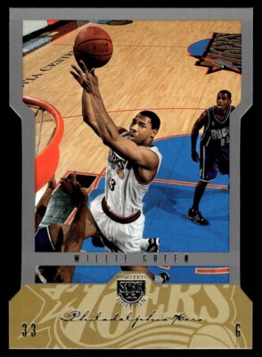 2004-05 Skybox Limited Edition Die-Cut Willie Green #49