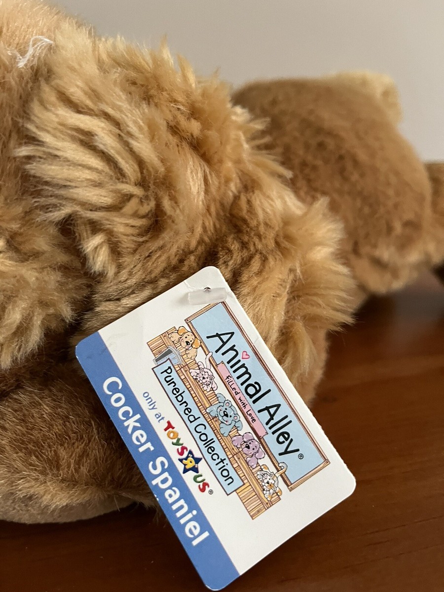 Animal Alley Toys R Us Purebred Collection Cocker Spaniel Plush