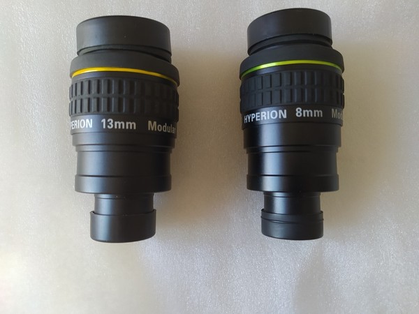 Oculares Hyperion 8 y 13 mm.