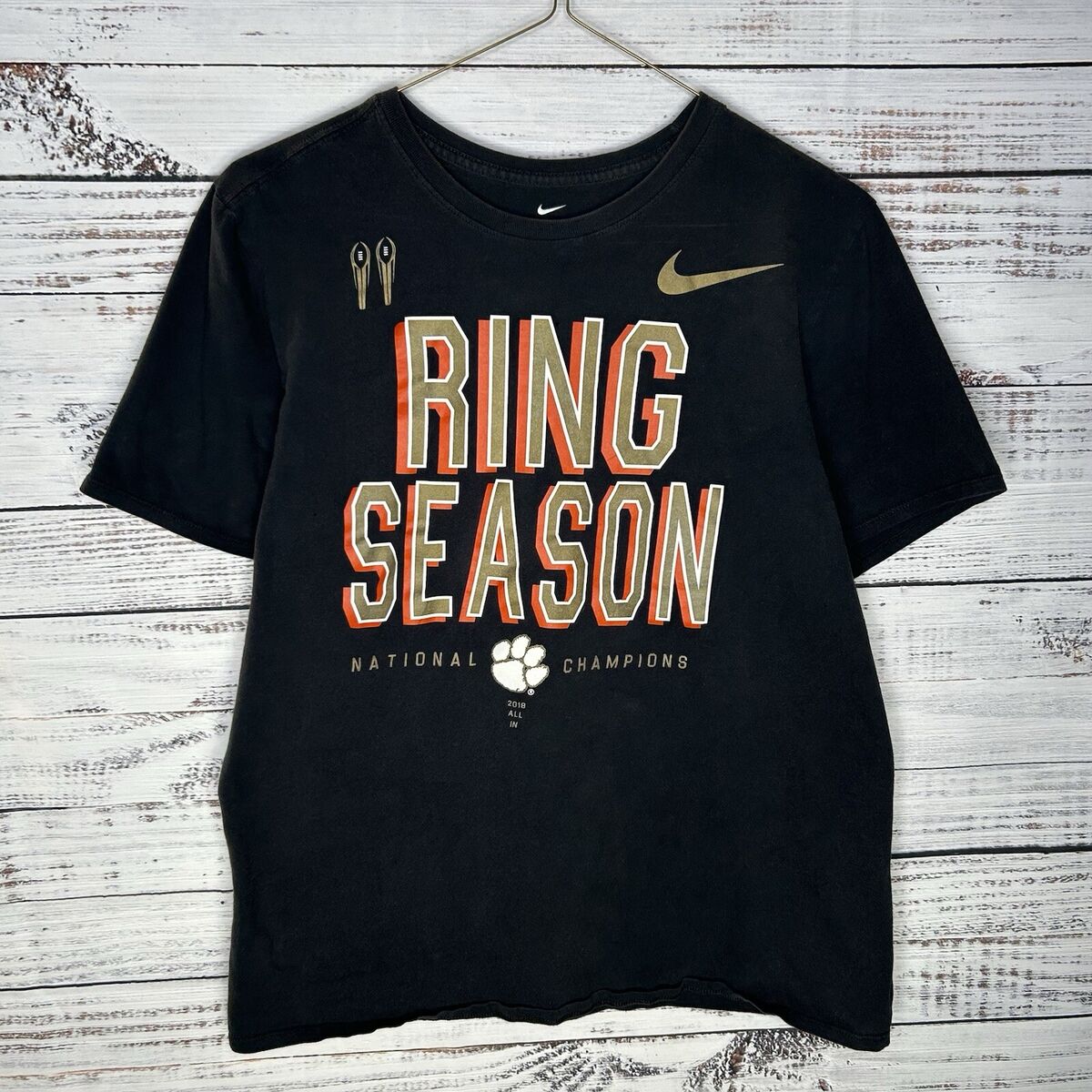 Ring Season Clemson Champion T-Shirt Ring Season Clemson Champion T-Shirt
