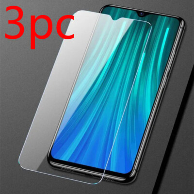 3PC Screen Protector Tempered Glass Film Guard For Redmi Note 10 Pro 11 12 Plus