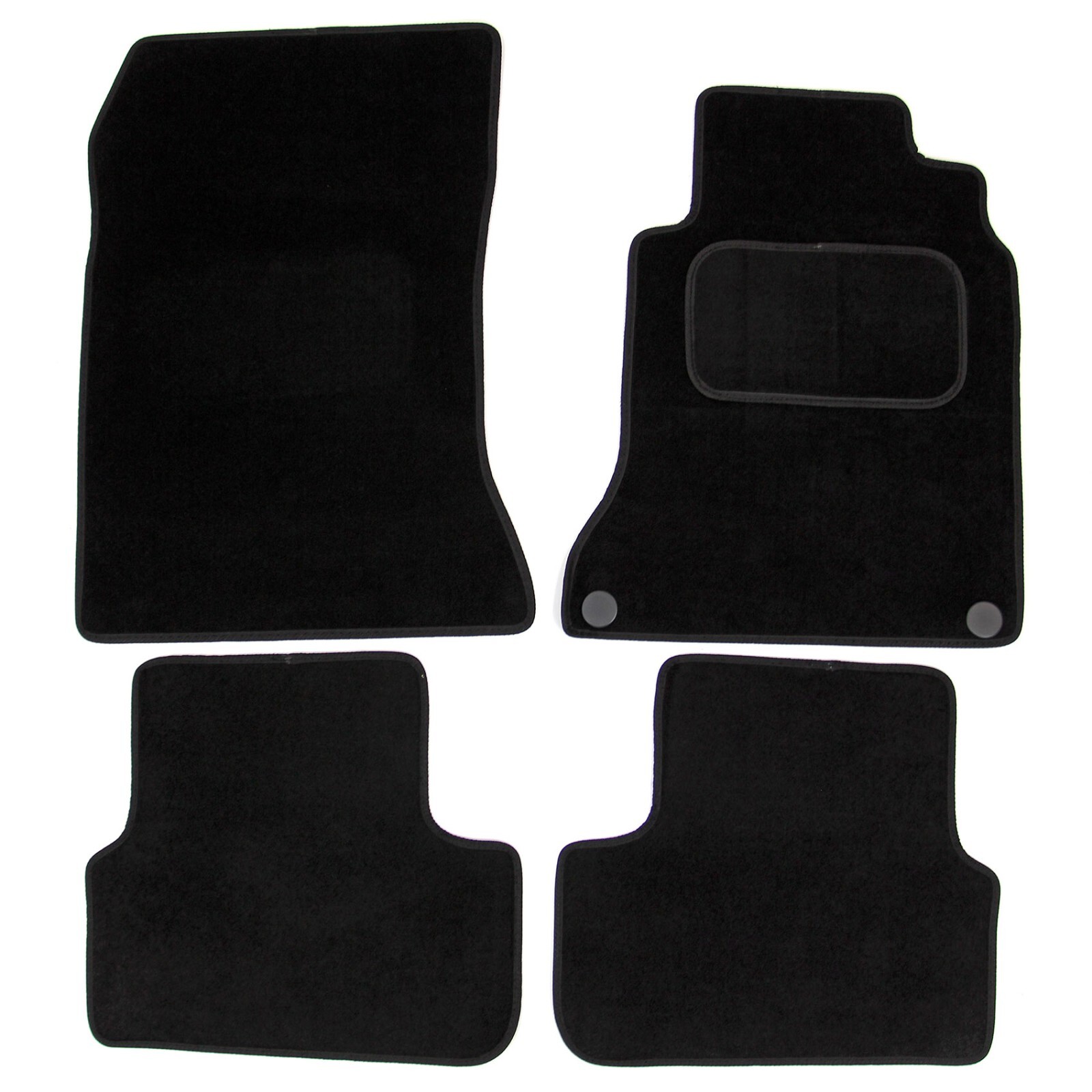 For Mercedes A-Class Car Floor Mats W176 2012 to 2018 Tailored Carpet 4pcs Set