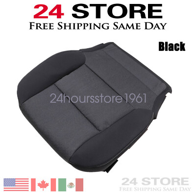 2014 2015 2016 2017 2018 2019 Chevy Silverado & GMC Sierra WORK TRUCK Cloth Fabric Seat Cover Replacement In Dune Tan, Dark Ash Gray, OR Jet Black | Auto Seat Replacement - Foto 6