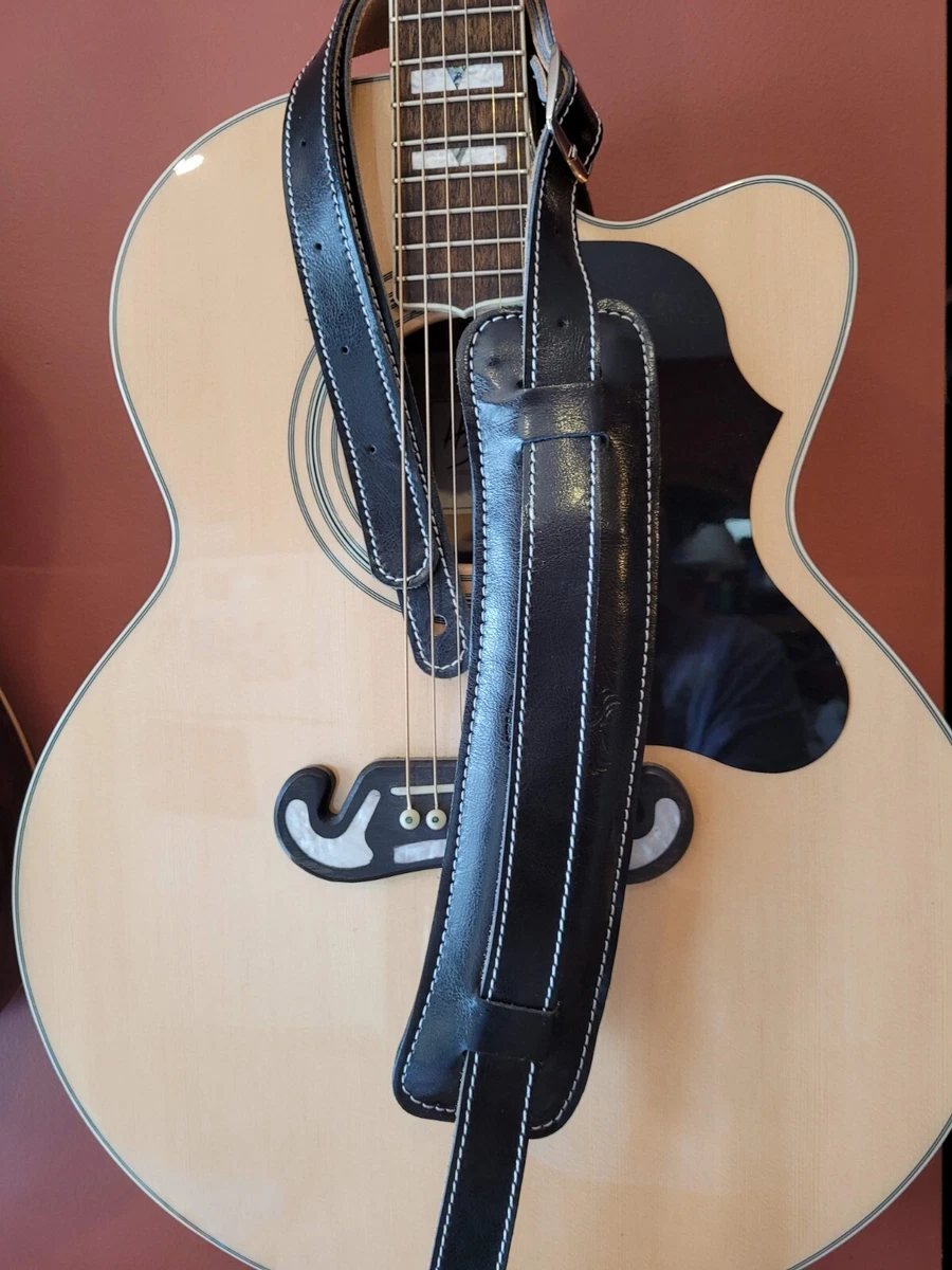 Vintage style guitar straps deals