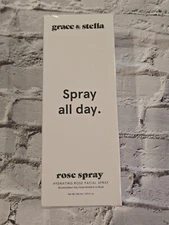 Grace and Stella Spray All Day Hydrating Rose Facial Spray Sealed New  240 ml
