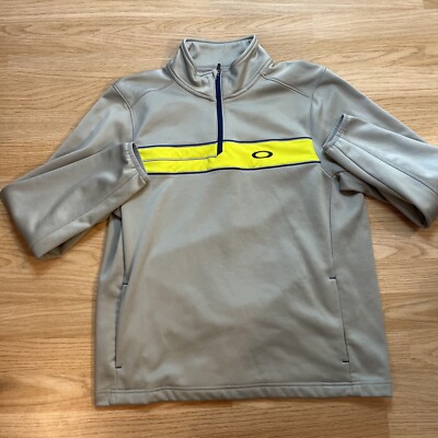 Men's Sweatshirt Oakley Golf 1/4 Zip Fleece Athletic Running