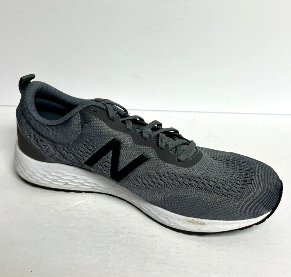 New Balance Mens Fresh Foam Arishi V3 Running Shoe Gray Size 