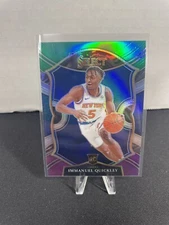 IMMANUEL QUICKLEY Select Concourse Teal Purple Rookie Card #85 Knicks RC