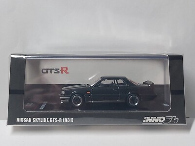 Inno64 1/64   Nissan Skyline GTS-R (R31), Black Gun Metal