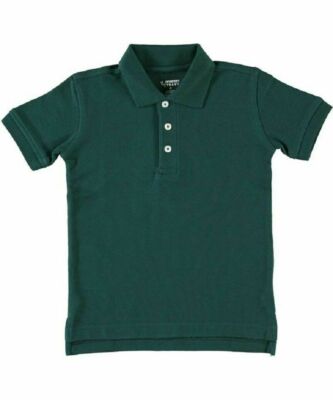 FRENCH TOAST BOYS SHORT SLEEVE COLLARED SHIRT, GREEN *CHECK FOR SIZE
