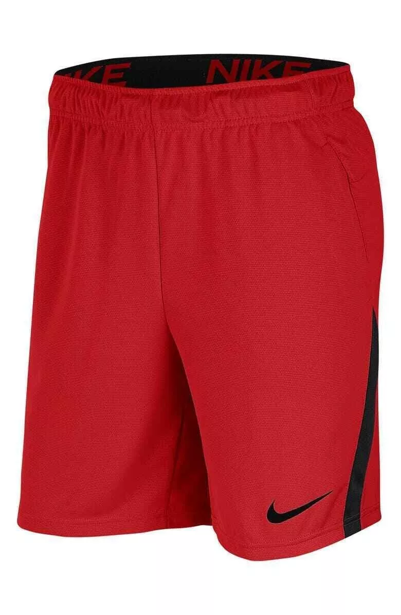 Nike Dry Fit Men s Training Shorts University Red Black CJ2007 657 NWT sz. Sm