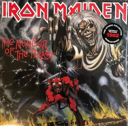 Iron Maiden - The Number Of The Beast (180gm LP, 2021 Sanctuary, US, BMG14007V)