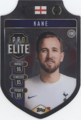 Champions League 2021/2022 Trading Card SH03  Harry Kane Chrome Pro Elite Shield
