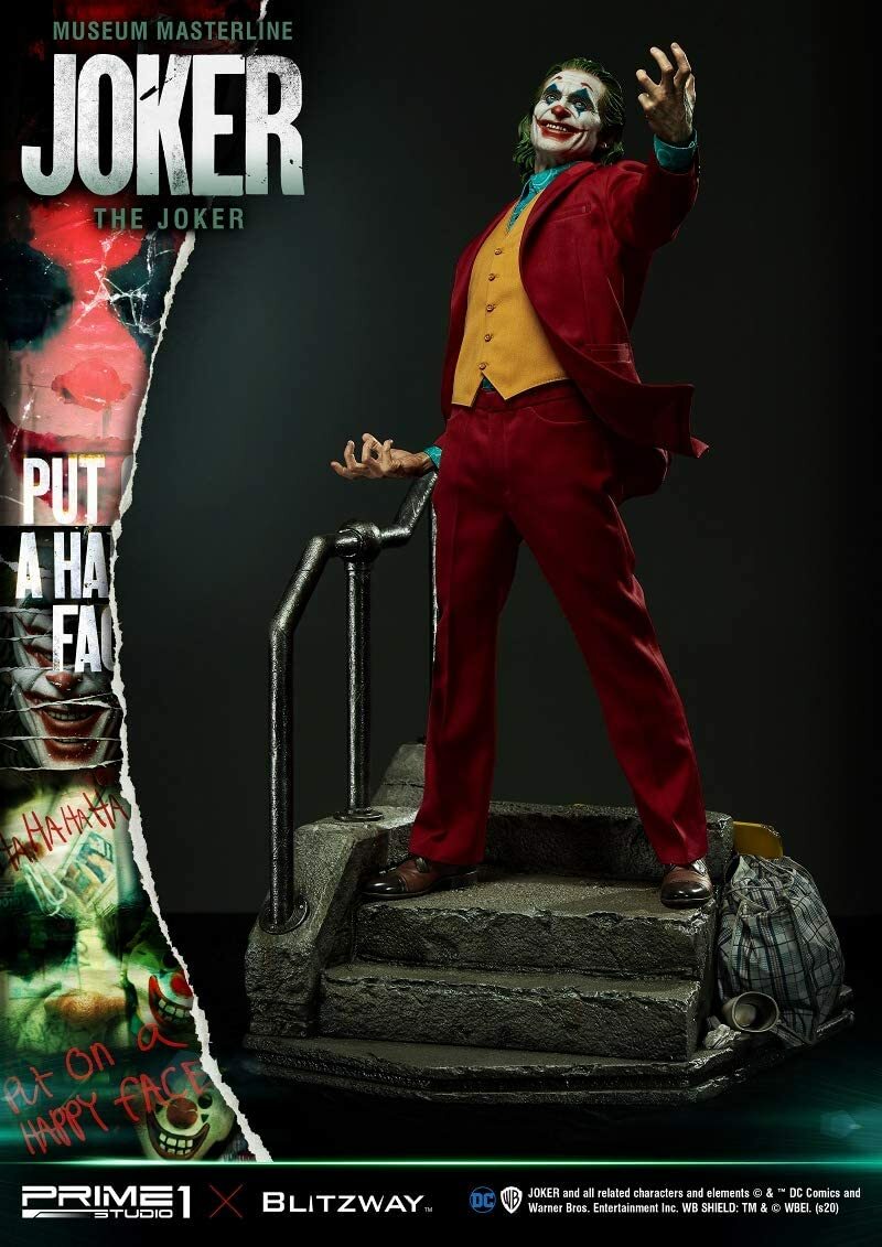 Prime 1 Studio Joker ジョーカー スタチュー 中古 NEW Prime 1 Studio Joker 1/3 Museum Masterline Polystone Statue