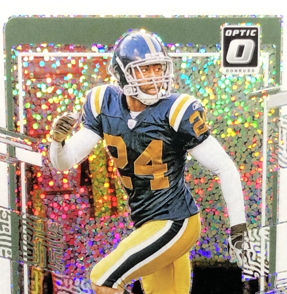 2023 Optic Darrelle Revis WHITE SPARKLE PRIZM REWARDS PACK EXCLUSIVE SSP No. 152 - Image 2 of 4