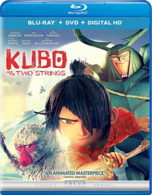 Kubo and the Two Strings (Blu-ray) - Ex Library - - **DISC ONLY**