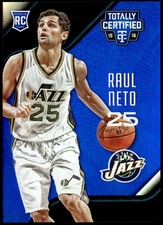2015-16 Panini Totally Certified #177 Raul Neto Mirror Blue #/99 Rookie E1