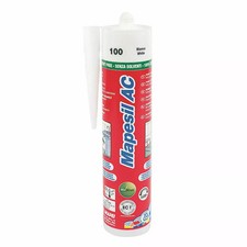 Mapei Mapesil Bathroom Silicone Sealant 310ml – 22 Colours + Bauer Alternatives