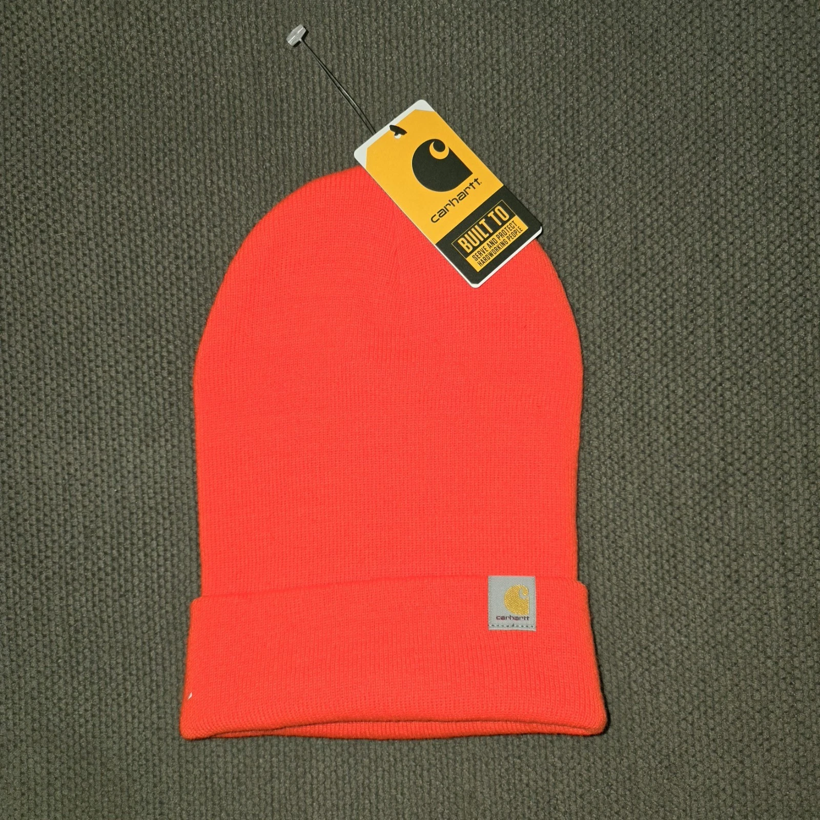 carhartt orange beanie