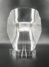 Triumph Rocket 3 GT (2019-2025) 56cm Tall Touring Flip Up WINDSHIELD Transparent