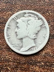 1927 P Mercury dime a very fine coin . plus a surprise