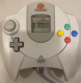 1999 SEGA DREAMCAST CONSOLE HKT-3020 LAUCH EDITION WHITE NTSC CIB TESTED WORKS D