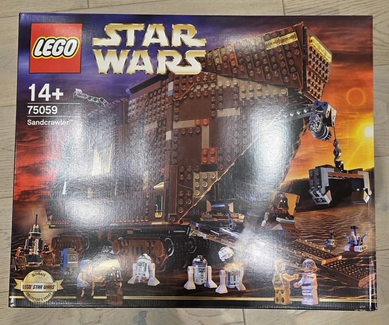 BRAND NEW SEALED BOX LEGO STAR WARS UCS SANDCRAWLER 75059 3,296 PCS RETIRED