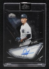 2021 Topps Chrome Black Chrome Black Auto Deivi Garcia #CBA-DG Auto 1e0a
