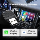 2 In1 Wireless Carplay&Android Auto Adapter Wired To Wireless Carpay — photo 2