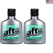 Mennen Afta Pre-Electric Shave Lotion, 3 Ounce (Pack of 2)