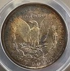 MS 62 TONER! 1903 O Morgan Silver Dollar ~ REVERSE MOUNTED ~ 90% Silver $1