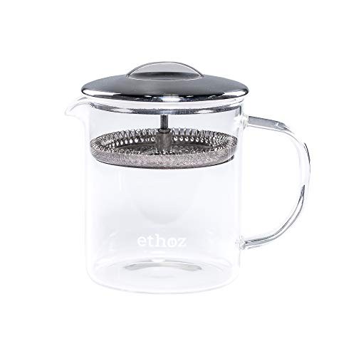  Glass Tea Brewer &ndash; Premium Loose-Leaf Infuser, Borosilica