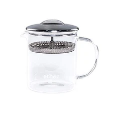  Glass Tea Brewer – Premium Loose-Leaf Infuser, Borosilicate Chamber, 