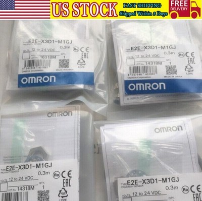 1PC New Omron E2E-X3D1-M1GJ Proximity Sensor Free Shipping E2EX3D1M1GJ