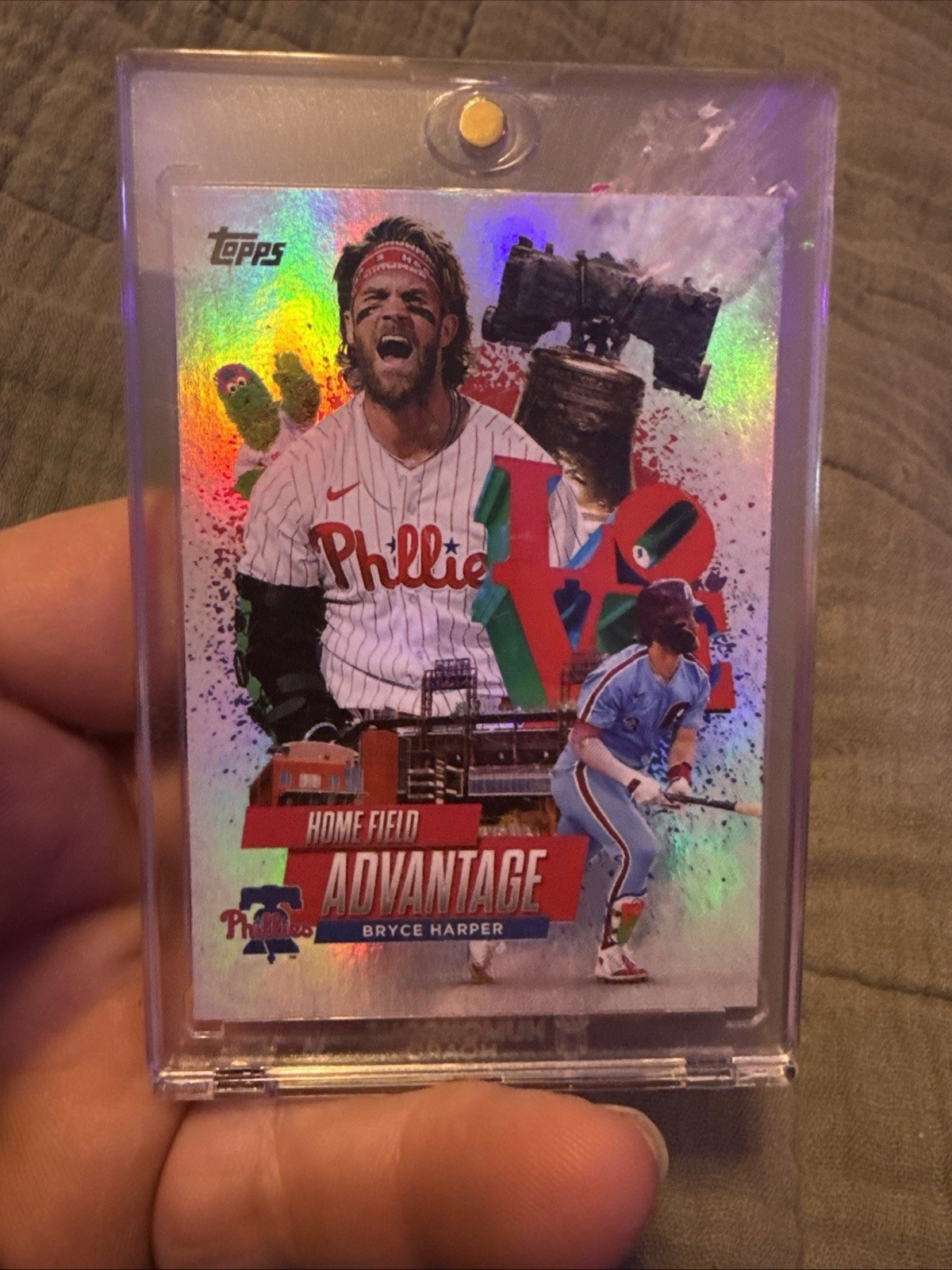 2025 Topps Chrome - Home Field Advantage Bryce Harper #HA-4
