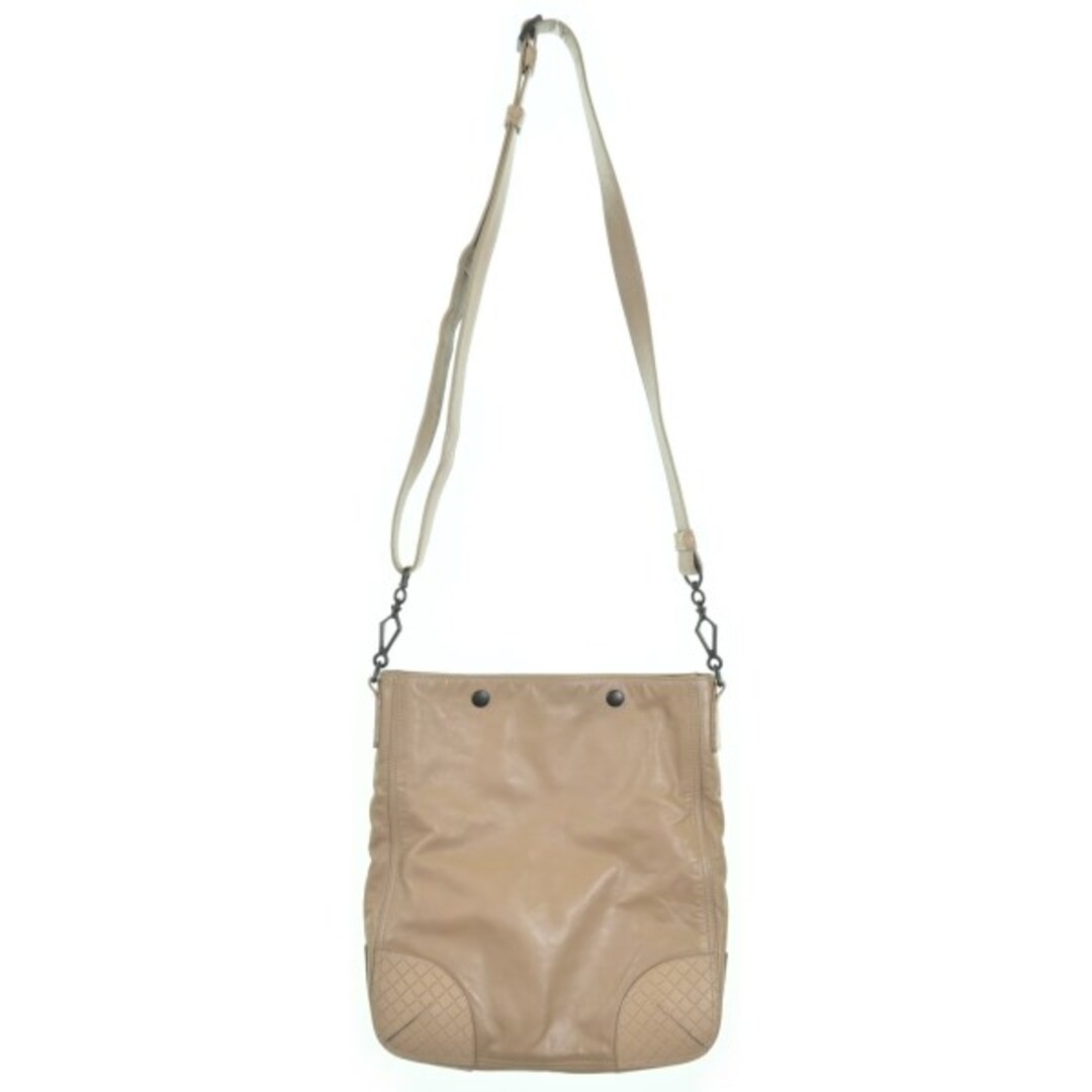 Bottega Veneta Shoulder Bag Leather Beige Interior Pocket Women's Authentic thumbnail 23