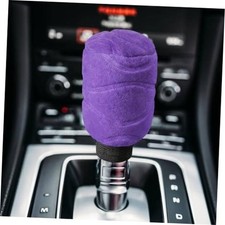Car Gear Shift Knob Cover, Shifter Cover, Universal Automotive Gear Purple
