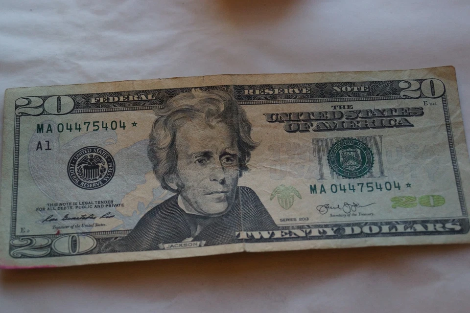 Star Notes. $20 Bills. Lot of 6 - Image 3 of 4