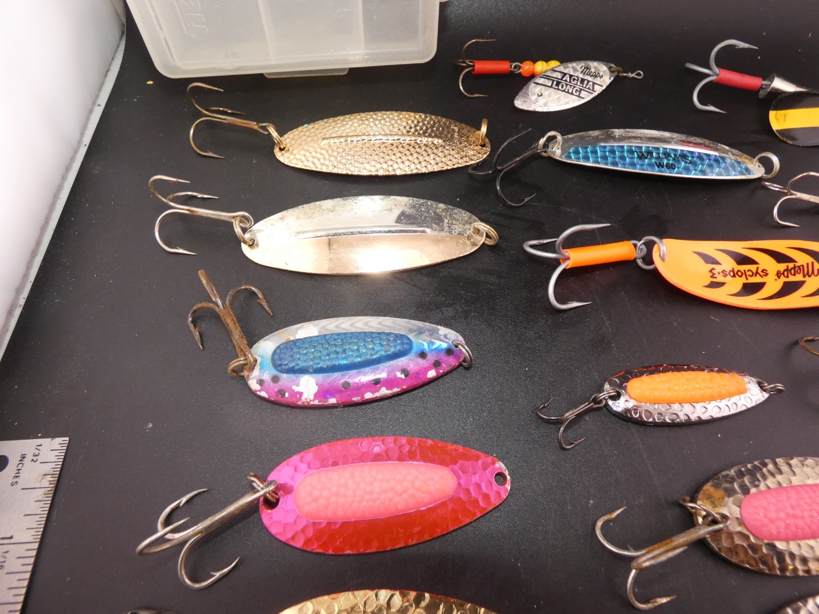24 Asstd. Salmon Trout Walleye Trolling Casting Spoons Downrigger Fishing Lures - Image 3