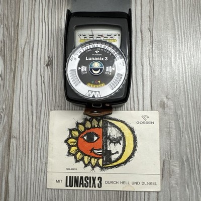 Gossen Lunasix 3 Belichtungsmesser Lichtmesser light meter Lichtmeter