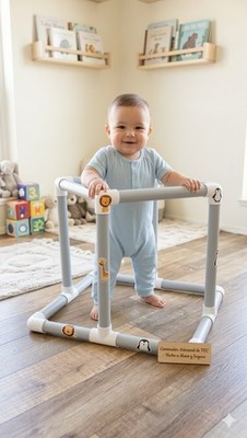 Handmade PVC Baby Walker Lightweight & Sturdy | Artisan Crafted Toddler Push Toy